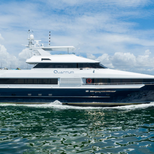 QUANTUM yacht charter interior tour