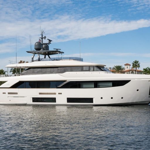 Navetta 33 M Custom Line charter specs and number of guests