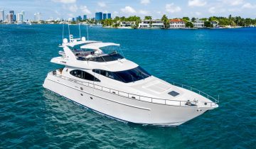 C-WEED yacht 70 foot Azimut for sale with Merle Wood & Associates