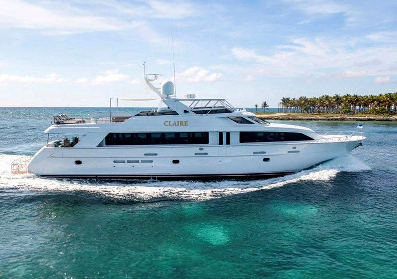 CLAIRE yacht Charter Brochure