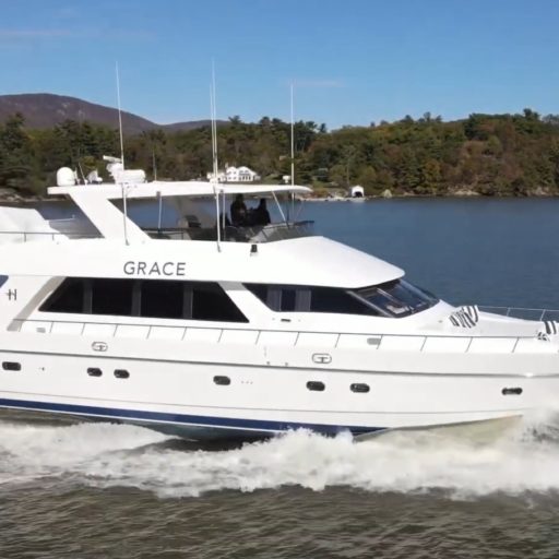GRACE yacht charter interior tour
