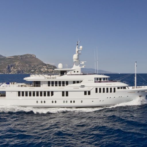 KINTA yacht charter interior tour