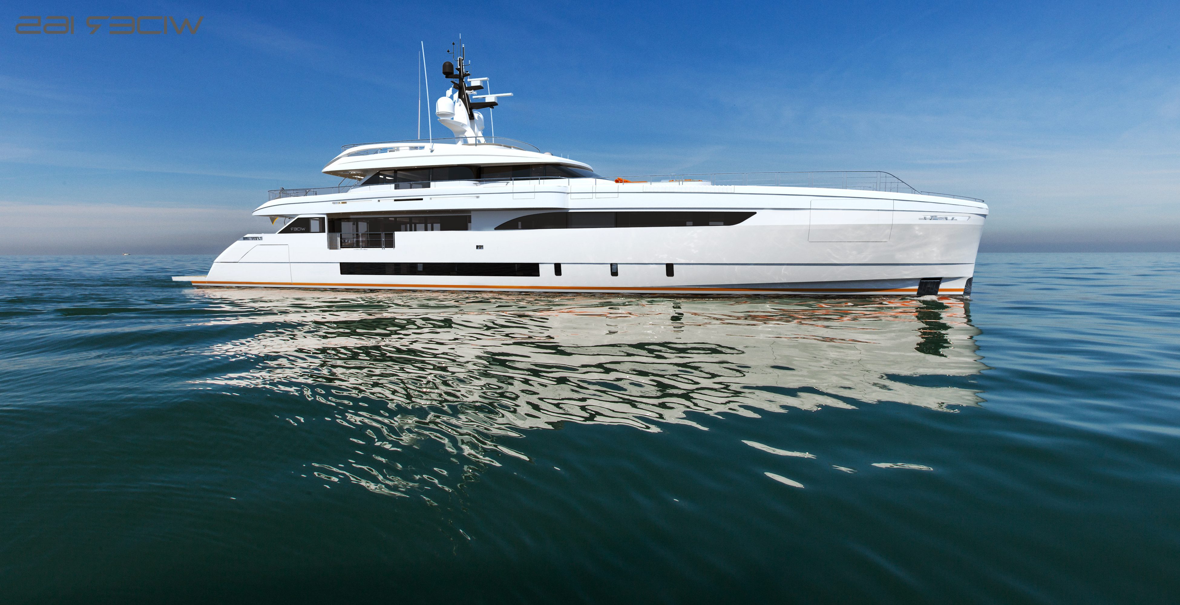 Wider 165 charter specs and number of guests