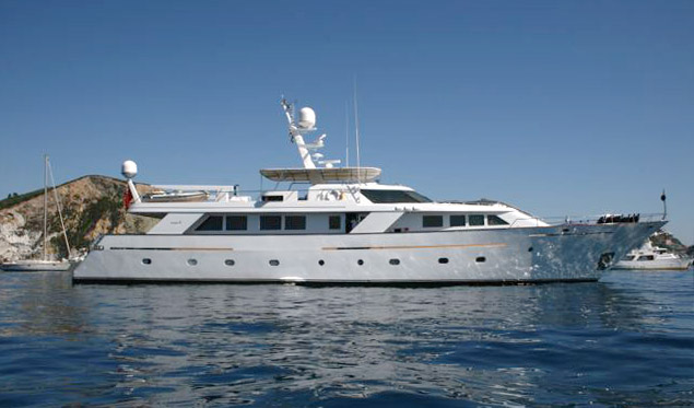 NIGHTFLOWER charter specs and number of guests