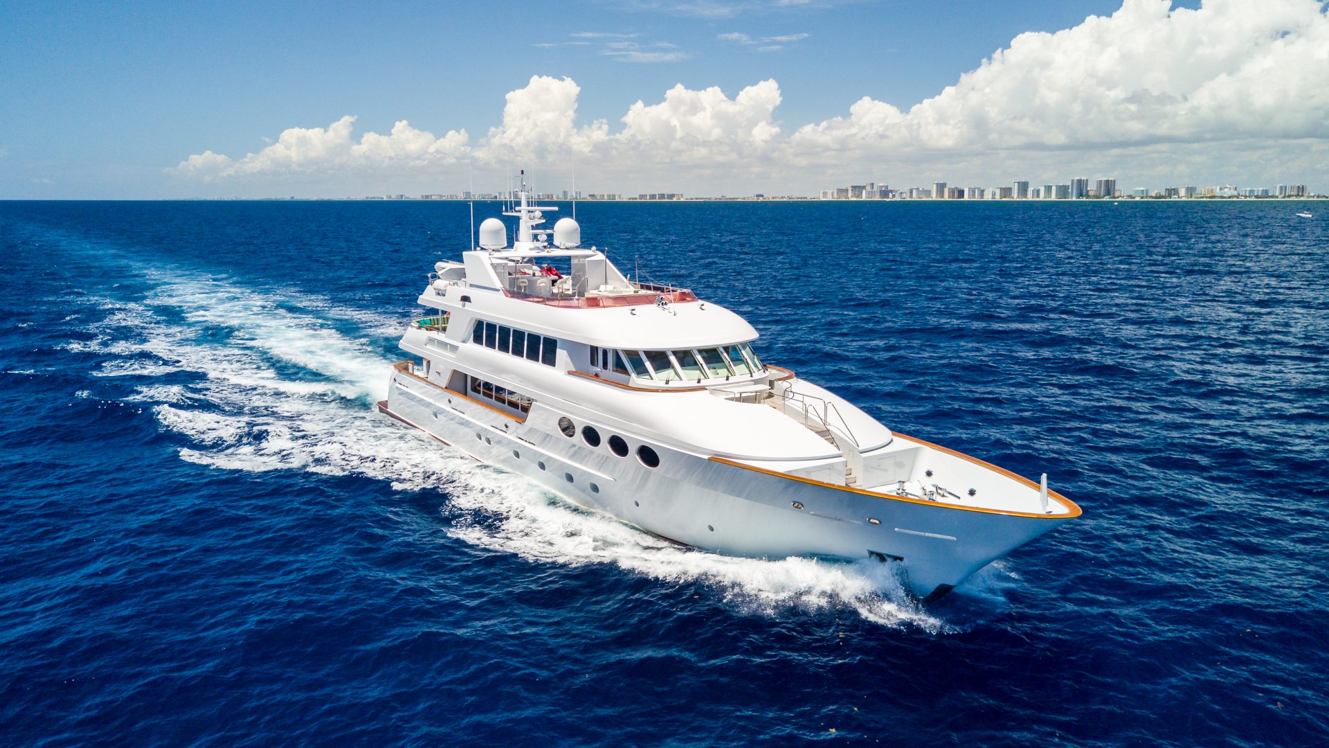 RELENTLESS yacht Charter Brochure