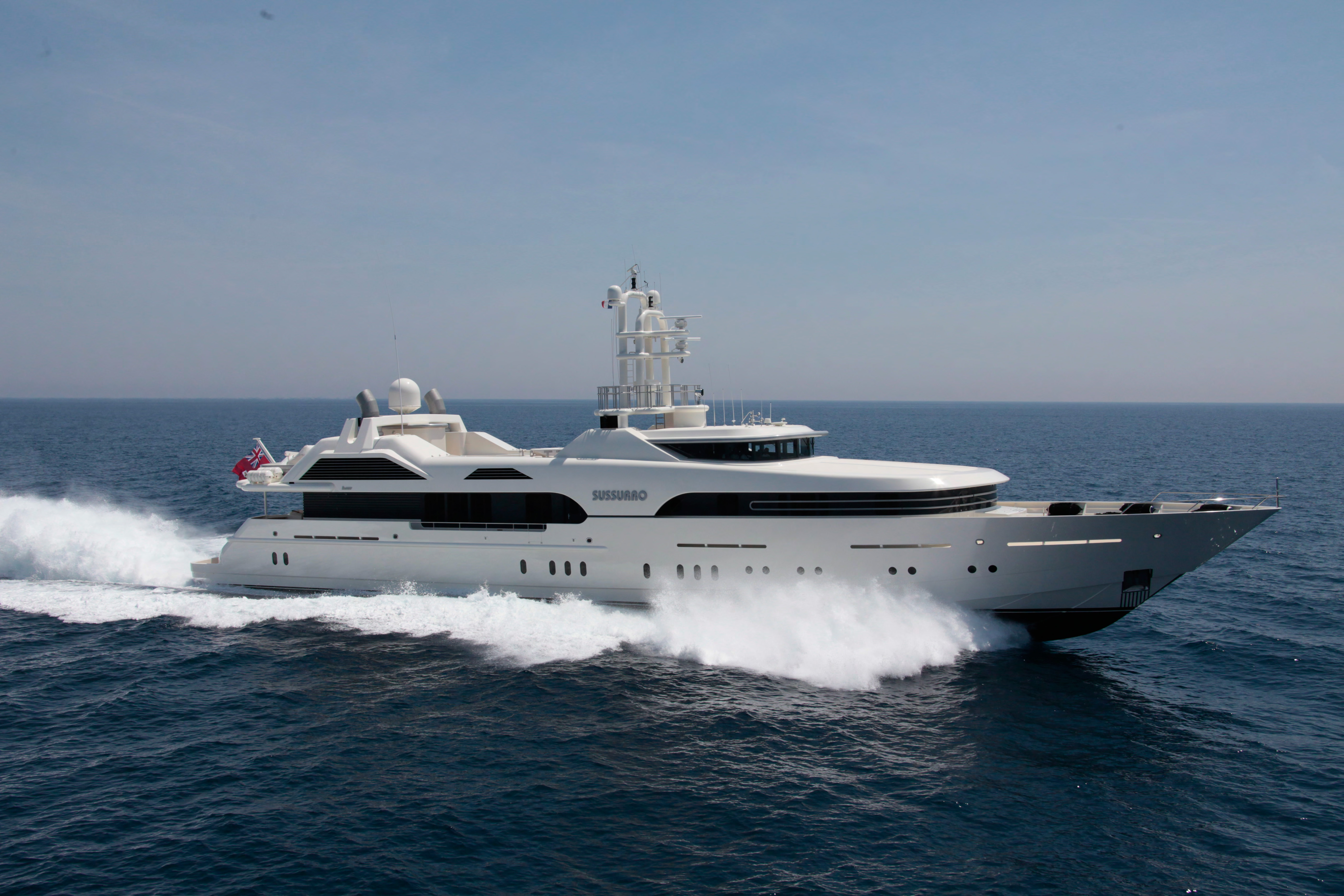 SUSSURRO charter specs and number of guests