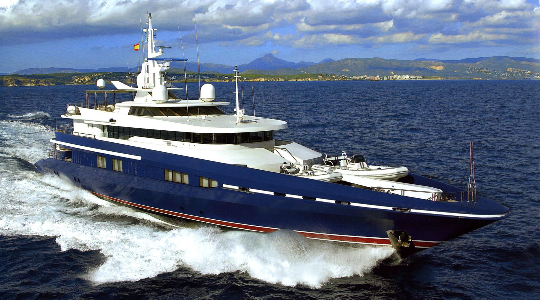 OCEAN SEVEN charter specs and number of guests