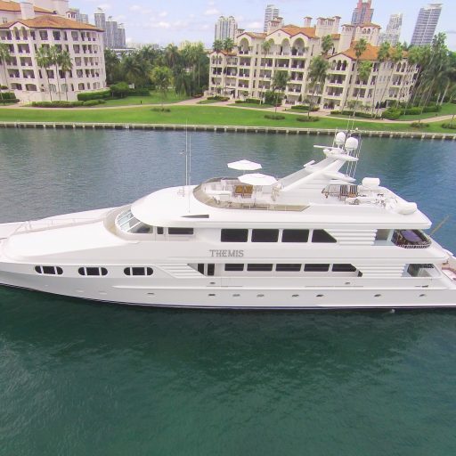 THEMIS yacht charter interior tour