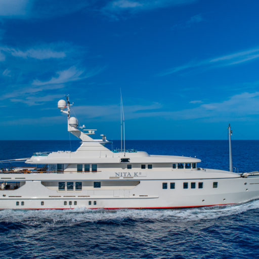 NITA K II yacht charter interior tour