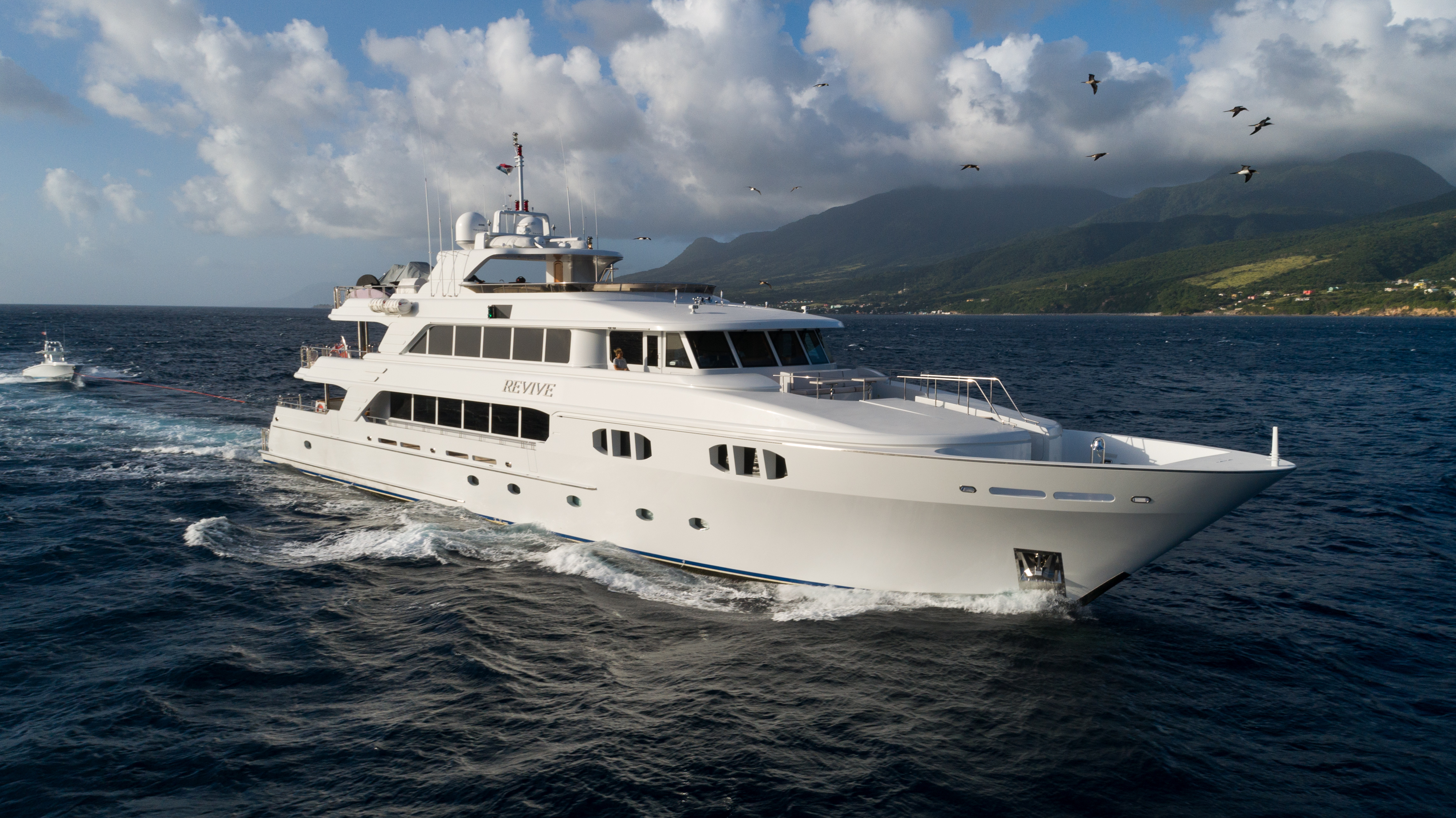 Revive charter specs and number of guests