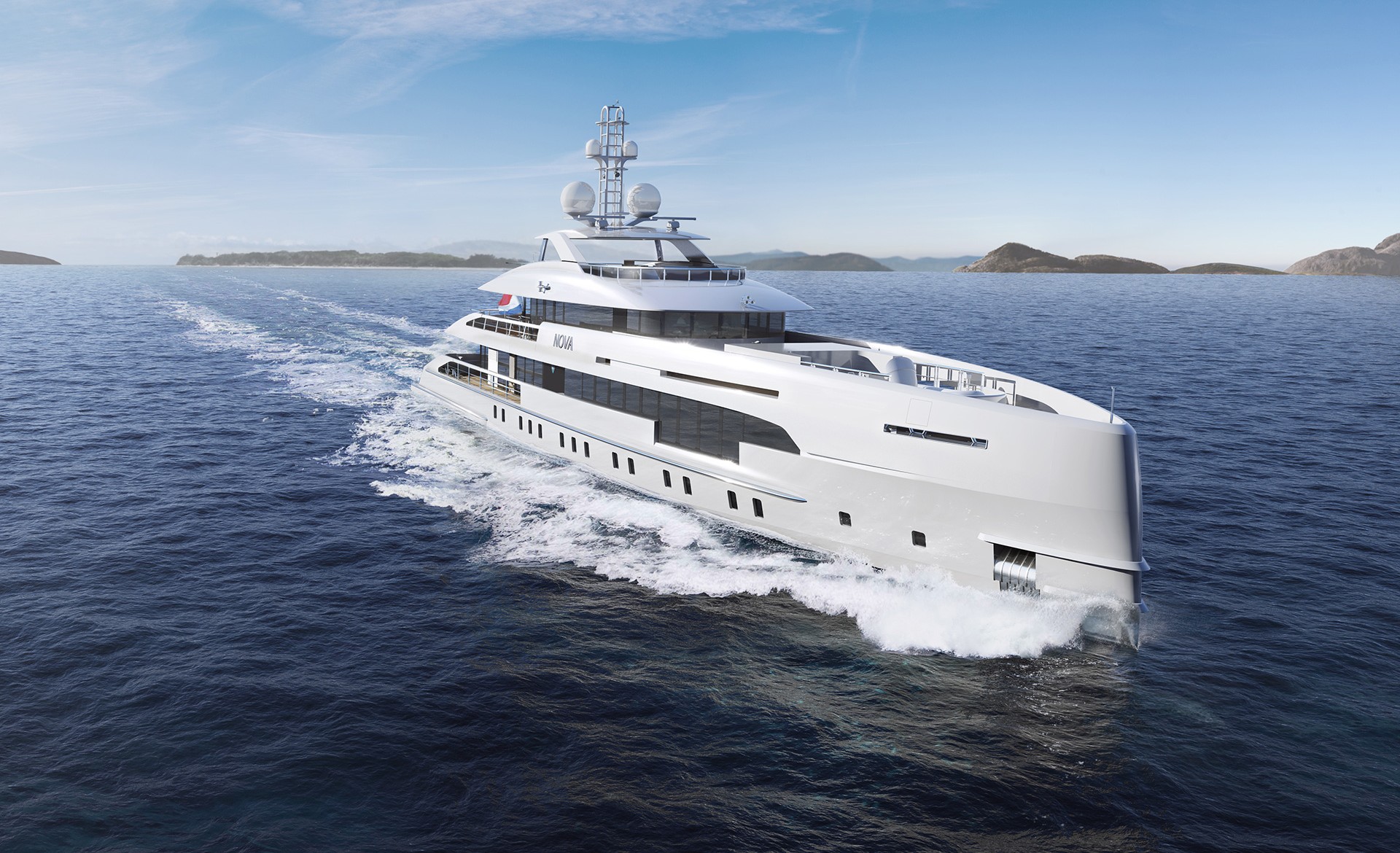 Heesen 5000 Hybrid 18650 charter specs and number of guests