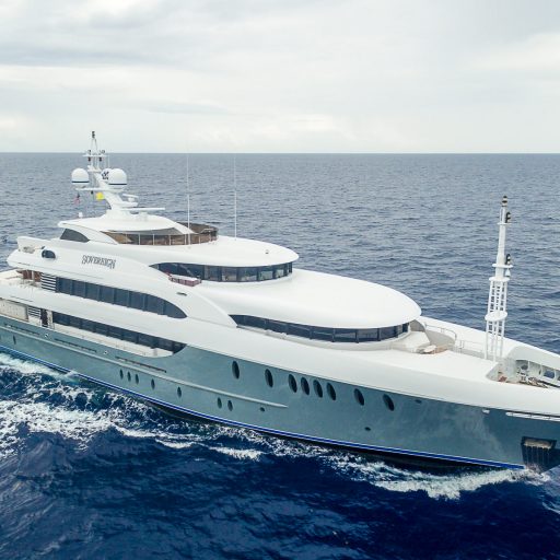 SOVEREIGN yacht charter interior tour