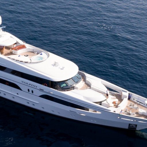 VOLPINI yacht charter interior tour
