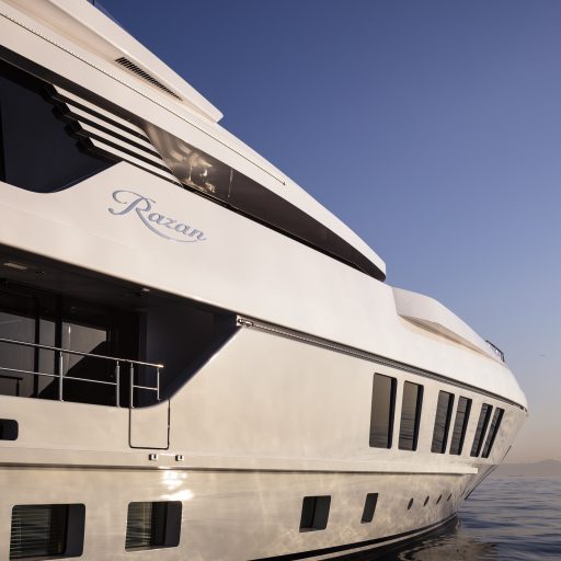 47 m Razan yacht charter interior tour