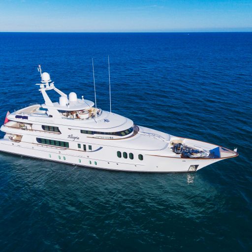 ALLEGRIA yacht charter interior tour