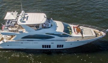 2017 Azimut 84 FLY SATISFACTION yacht Charter Price