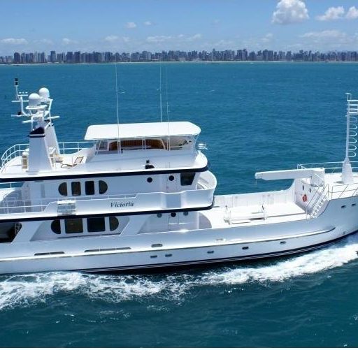 Victoria yacht charter interior tour
