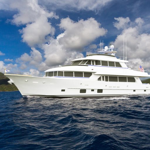 108 PARAGON TRI-DECK yacht charter interior tour