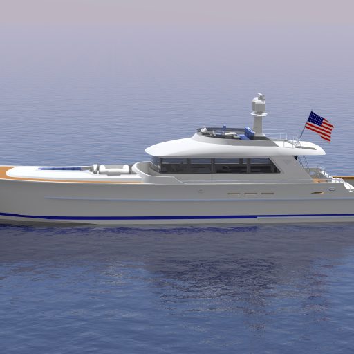 94′ PARAGON OYSTER BAY EXPRESS Yacht Position