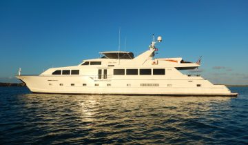 Broward 110 yacht Charter Price