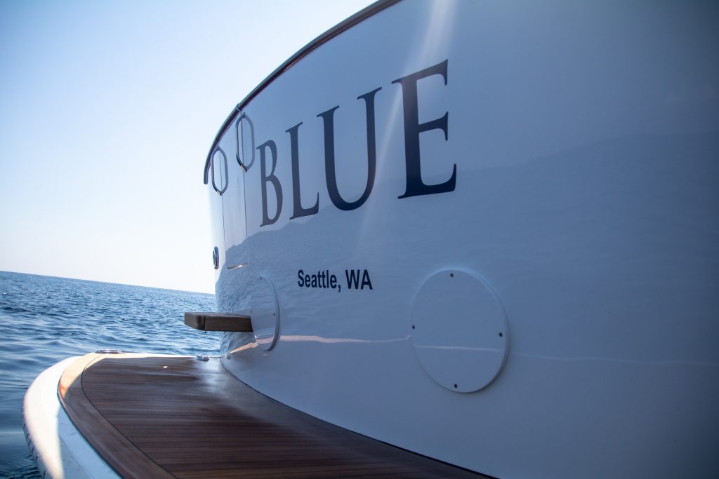 BLUE yacht
