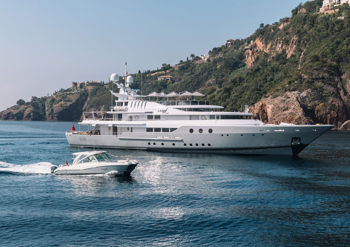 lady a yacht for sale