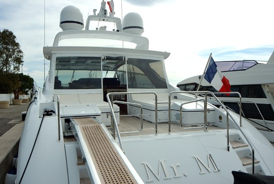 MR. M yacht