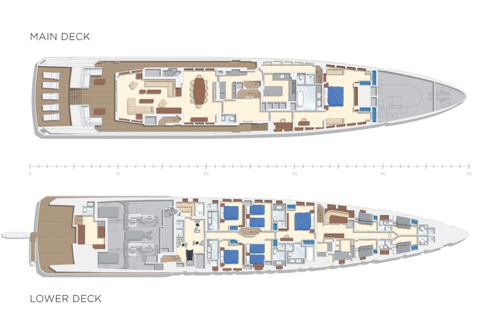 Heesen 5000 Hybrid 18650 yacht