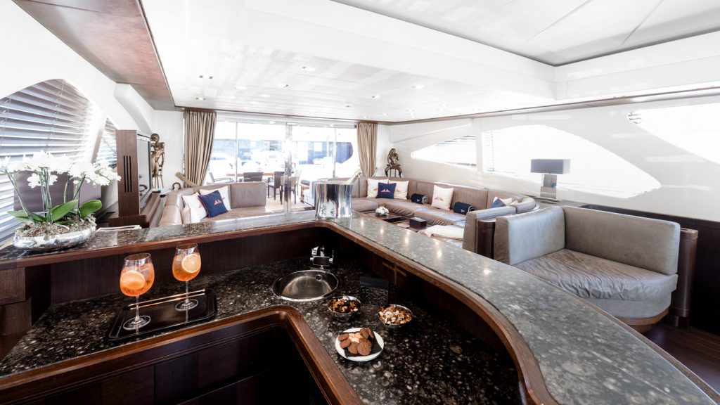 Platinum yacht