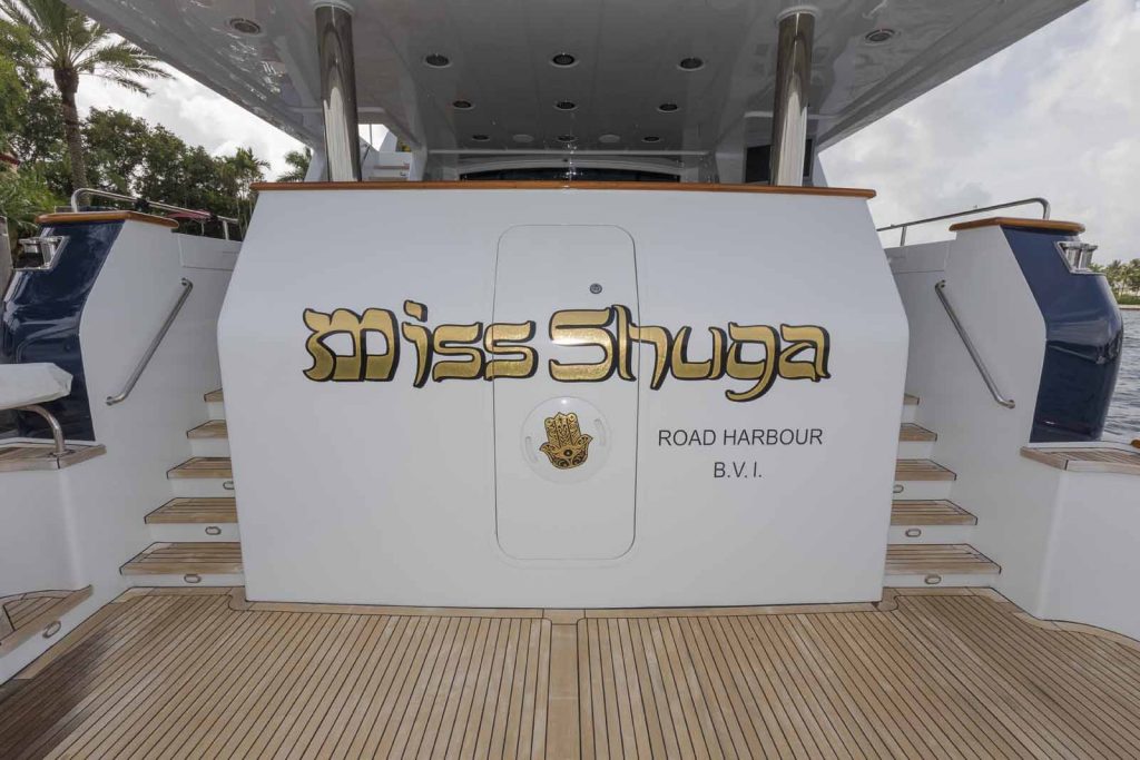 MISS SHUGA yacht