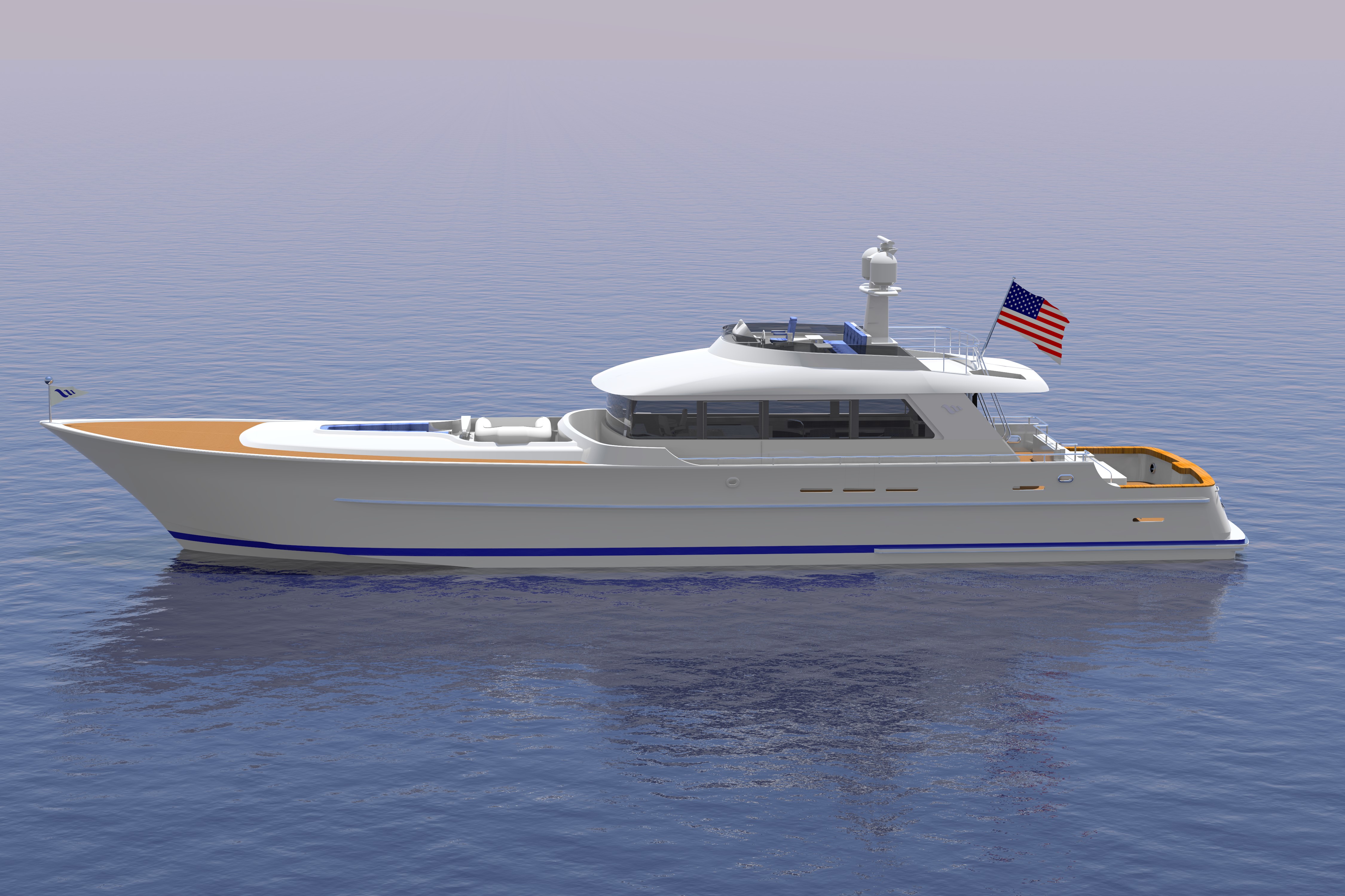 94′ PARAGON OYSTER BAY EXPRESS specs with detailed specification and builder summary