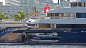 custom yacht tenders onboard the yacht seven seas yacht for sale