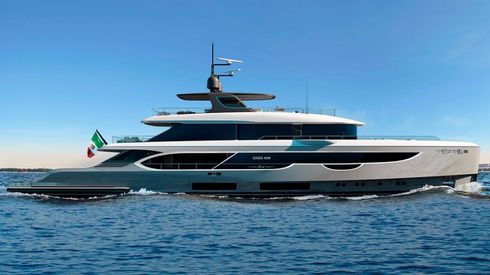 Benetti Oasis luxury Italian superyacht sold by Merle Wood & Associates