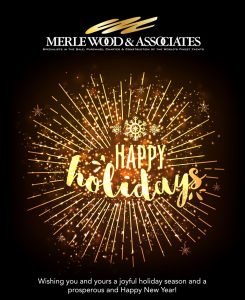 Holiday card 2020 Merle Wood & Associates