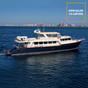 ONE LIFE 88-foot Marlow luxury yacht for sale with Merle Wood & Associates