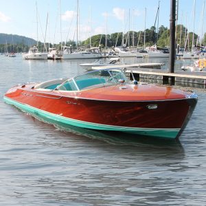 BERKELEY SQUARE 26-foot Riva classic wooden yacht for sale with Merle Wood & Associates