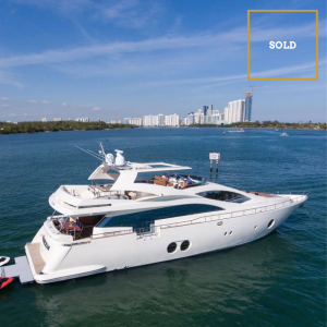 BLUOCEAN 85-foot Aicon luxury yacht SOLD by Merle Wood & Associates