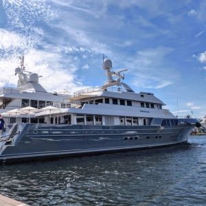 DOROTHEA III 2021 Fort Lauderdale International Boat Show Merle Wood & Associates