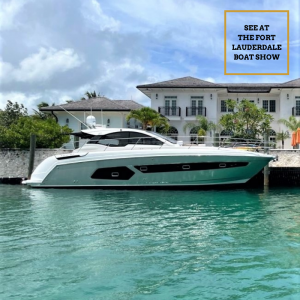 SEA ESTA 43-foot Azimut luxury yacht for sale at Fort Lauderdale Boat Show