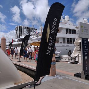 Palm Beach Boat Show 2022 Merle Wood & Associates superyachts for sale