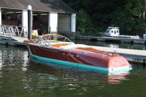 BERKELEY SQUARE classic Riva yacht for sale with Merle Wood & Associates