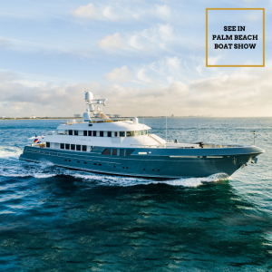 DOROTHEA III yacht for sale Palm Beach boat show