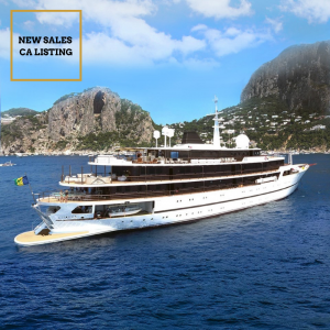 CHAKRA 282-foot yacht for sale with Merle Wood & Associates